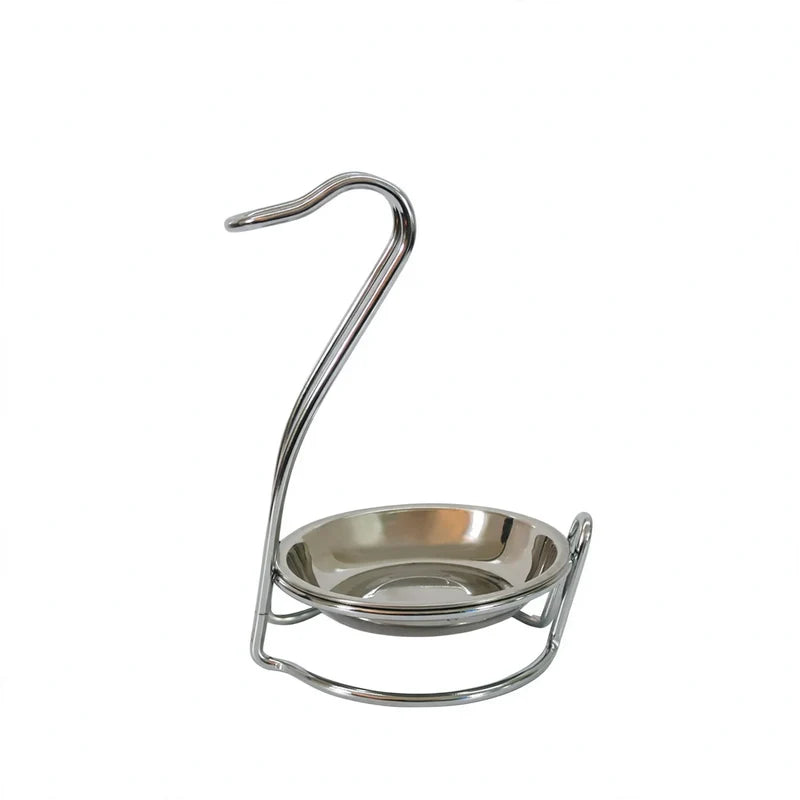 Support à ustensiles de cuisine en acier inoxydable pratique 2