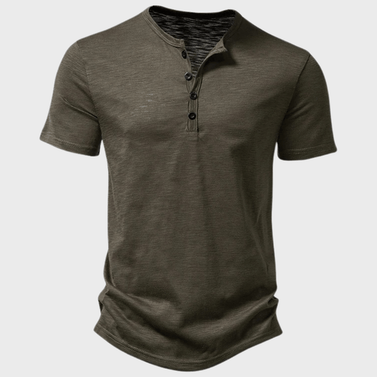 T-shirt Décontracté pour Hommes en Coton Léger 1