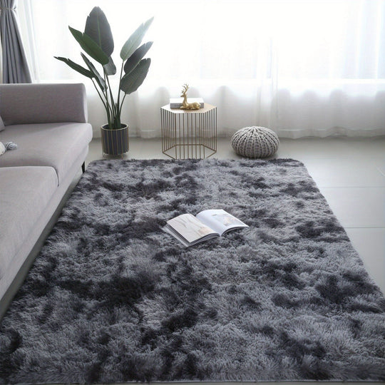 Tapis Doux Shaggy Antidérapant pour Chambre et Salon 4