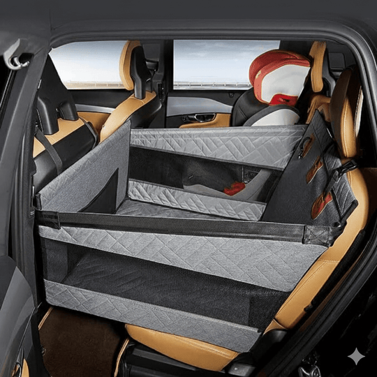 Tapis de Voiture Confortable pour Chien avec Flancs Renforcés et Housse Imperméable 4