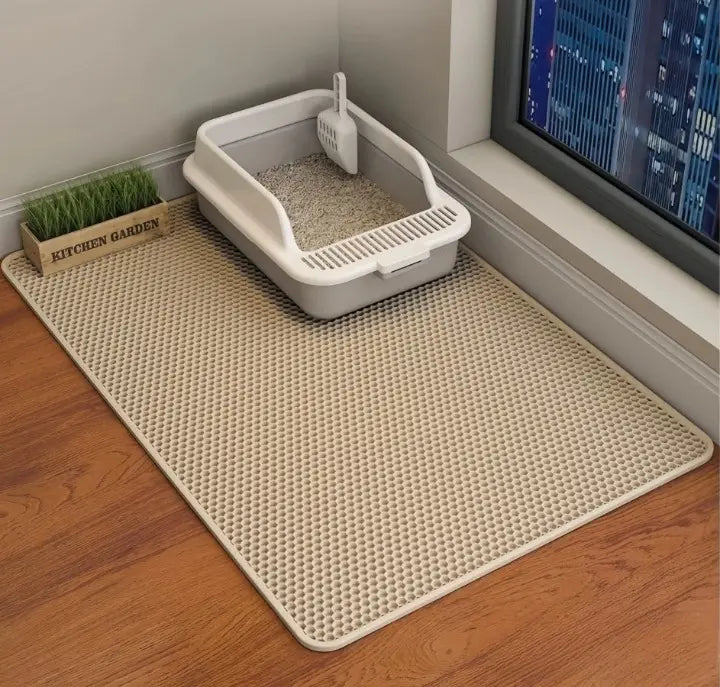 Tapis de litière pour chat Grand Antidérapant 0