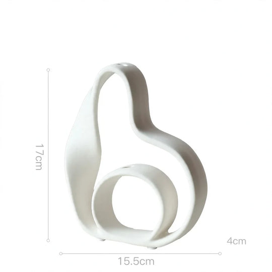 Vase Géométrique Céramique Style Nordique 11