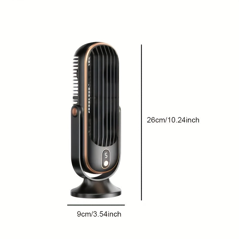 Ventilateur Portable Rechargeable Ultra Silencieux Avec Rotation À 720° 6