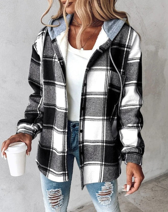 Veste Femme Moderne en Tissu Doux 5