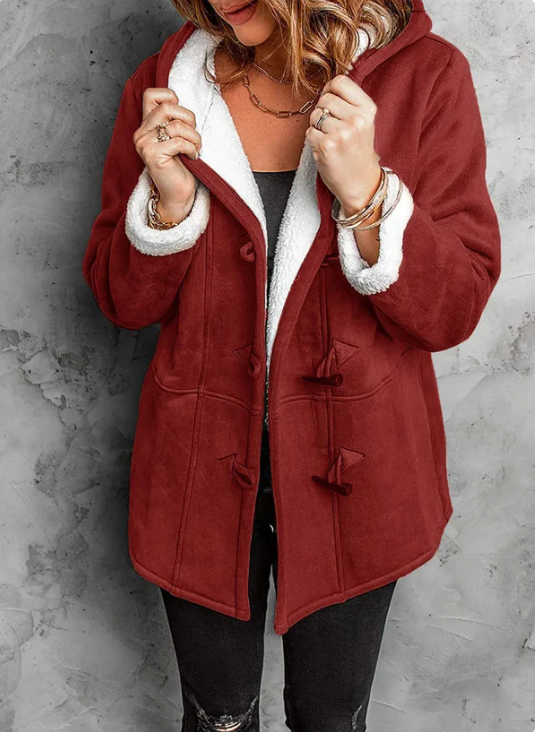 Veste Hiver Femme à Capuche Design Urbain Longue 5