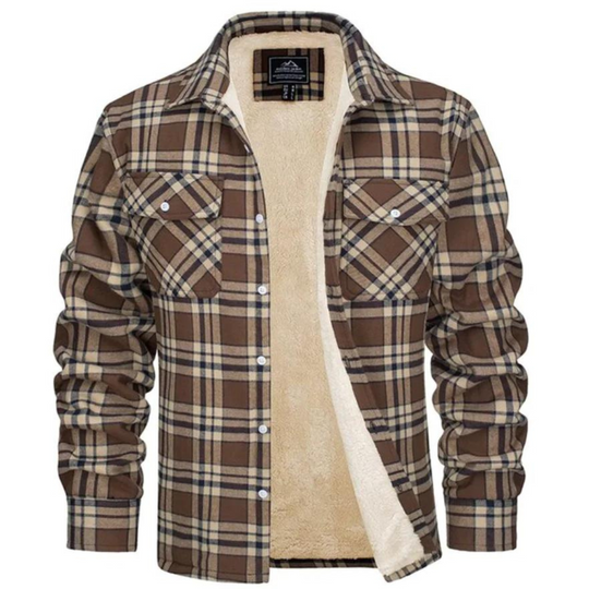 Veste à carreaux en polaire pour femmes 7