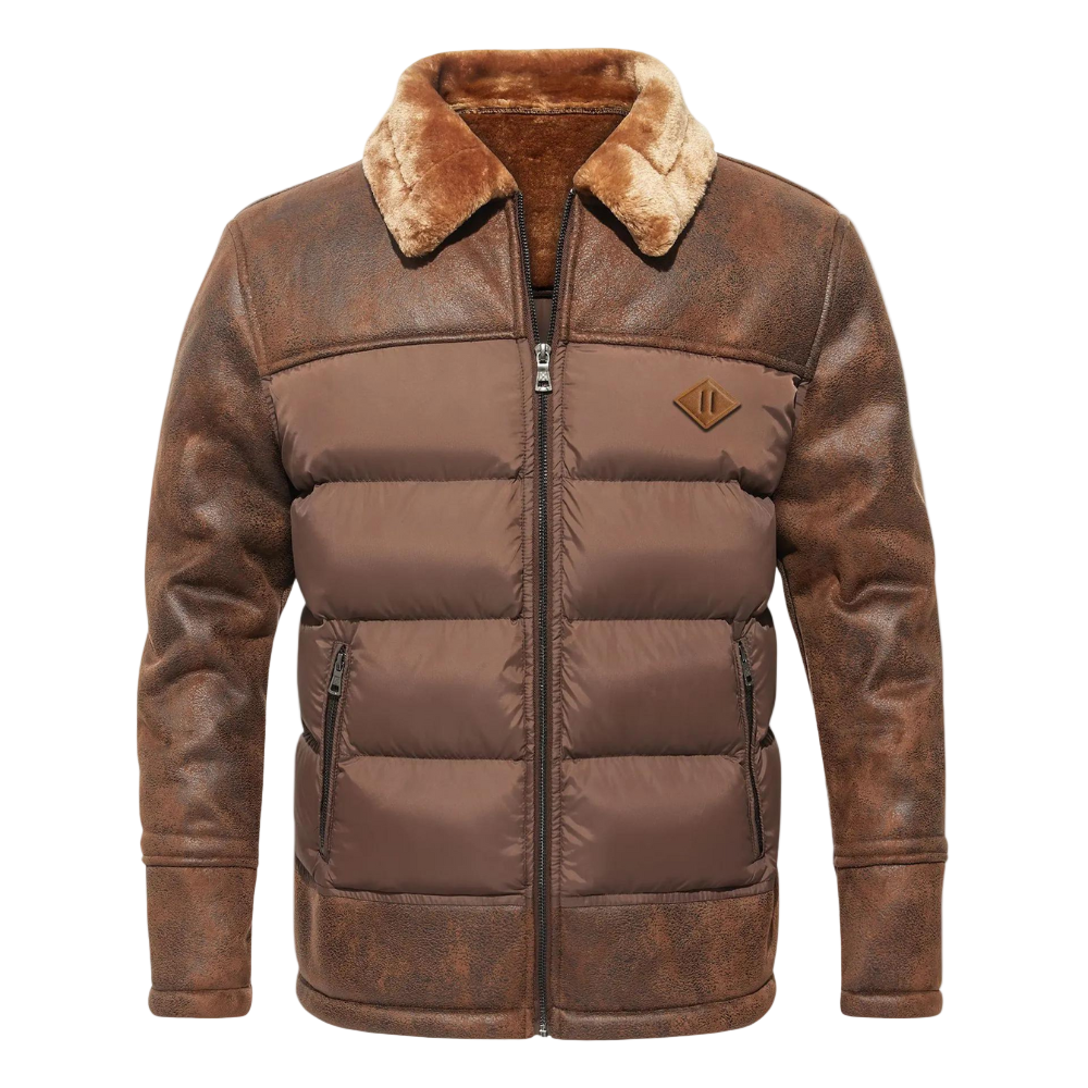 Veste d'hiver pour hommes confortable et stylée 1