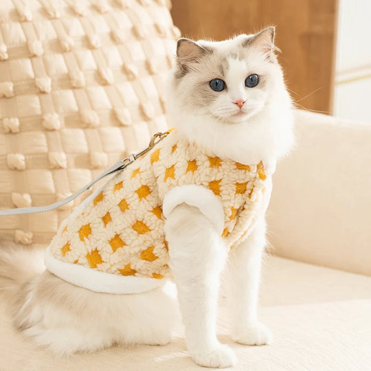 Vêtement Pour Chien Pull Motif Horloge Confortable pour Chats et Petits Chiens 3