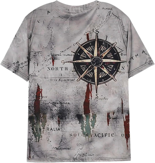 T-shirt vintage Compass pour homme