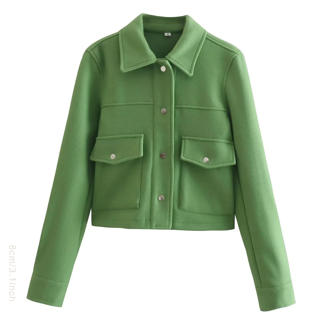 Blouson bombardier court pour femmes