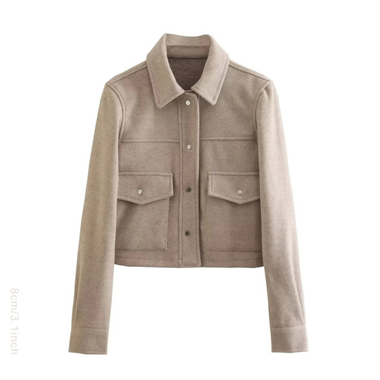 Blouson bombardier court pour femmes
