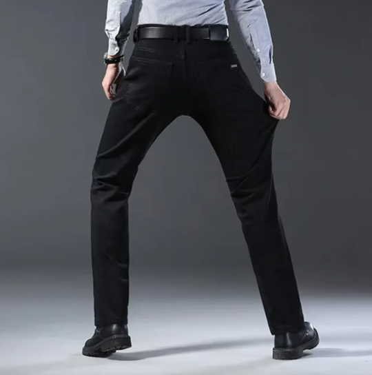 Jeans classiques en denim pour hommes