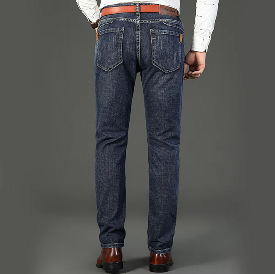 Jeans classiques en denim pour hommes