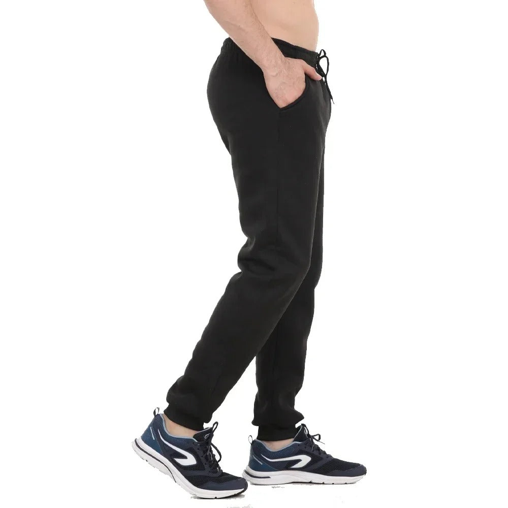 Pantalon de survêtement décontracté en polaire pour hommes