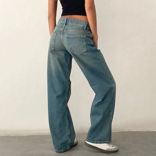 Jean boyfriend baggy pour femme