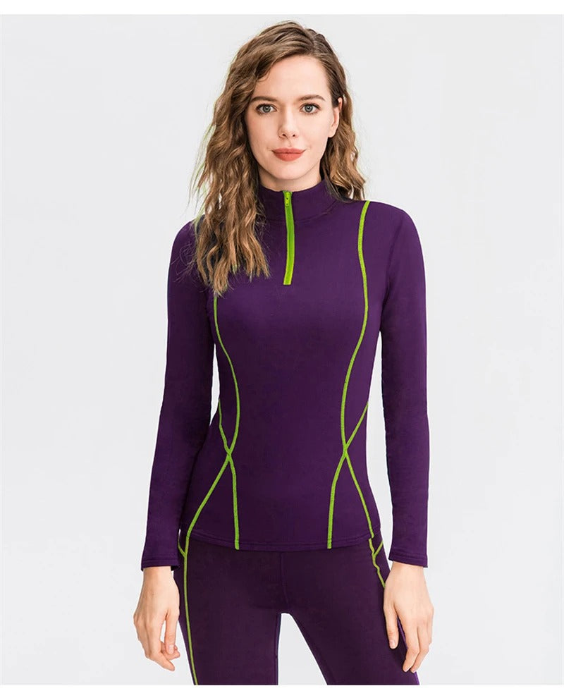 Ensemble de sous-vêtements élastiques de mise en forme pour femmes