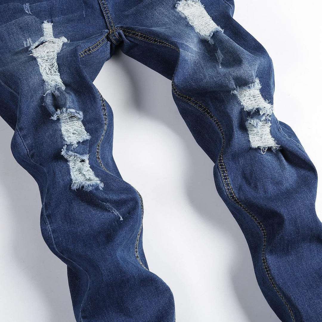 Jean skinny déchiré pour hommes
