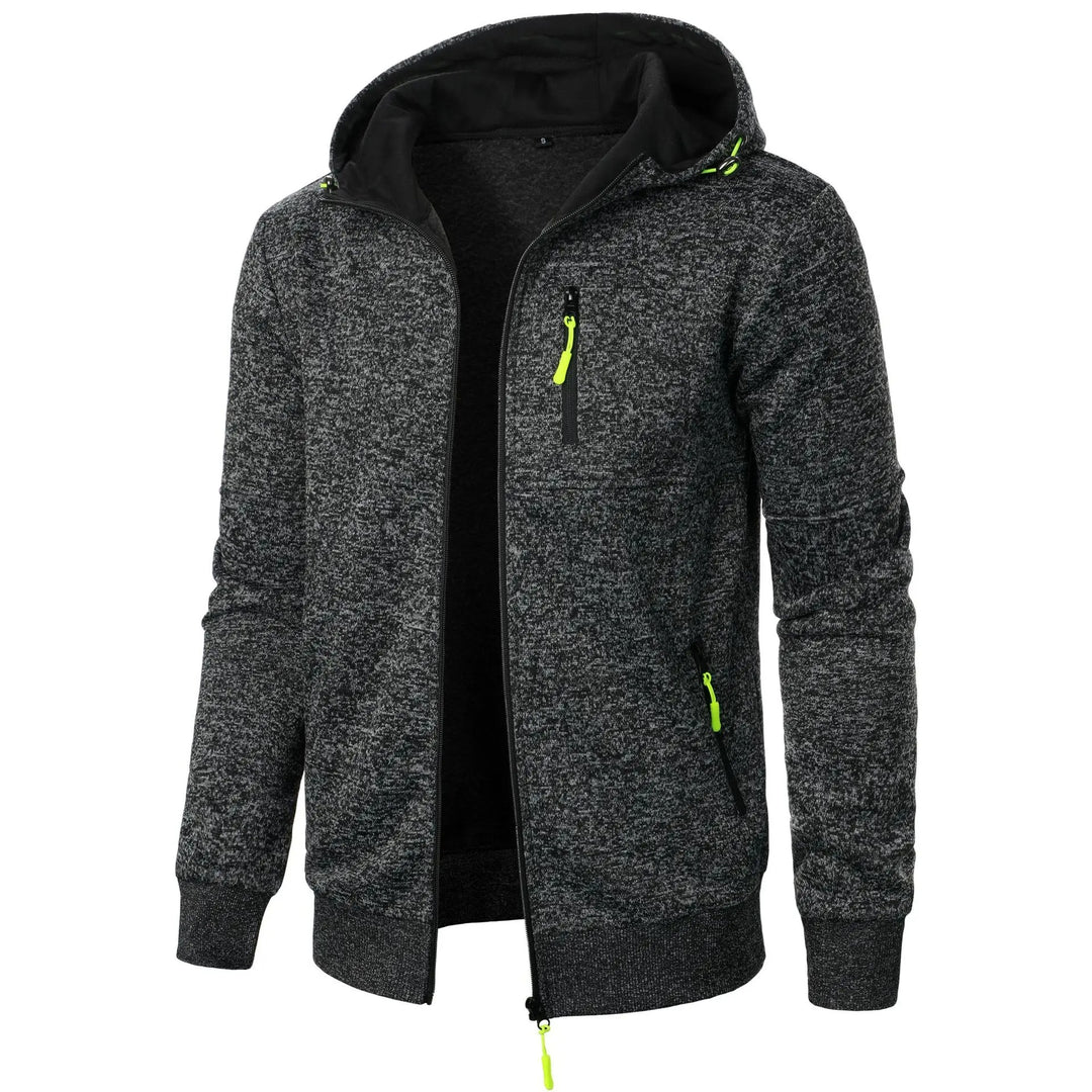 Veste de sport décontractée à capuche pour hommes