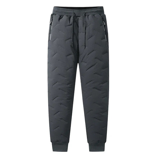 Pantalon de jogging en laine épaissie pour hommes
