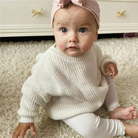 Pull en tricot décontracté pour enfants