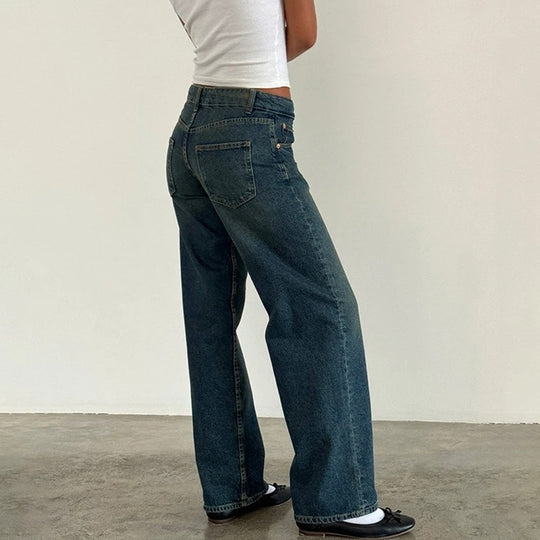 Jean boyfriend baggy pour femme