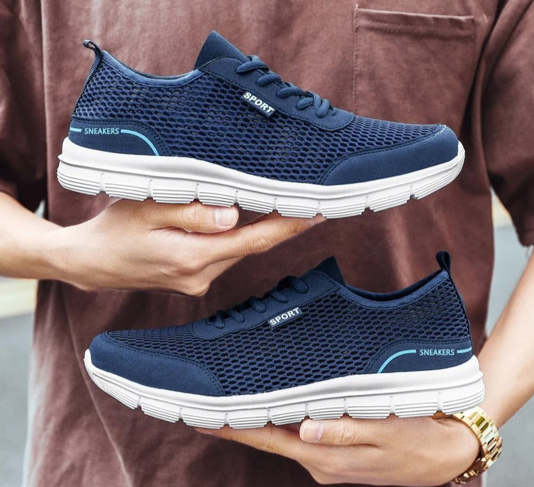 Baskets légères en mesh pour homme