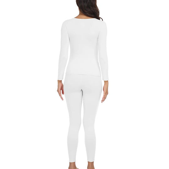 Ensemble de sous-vêtements thermiques pour femmes