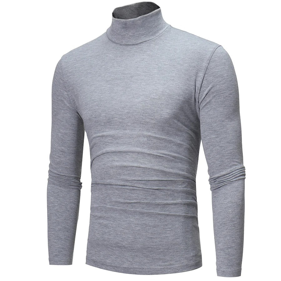 Chemise thermique à col haut pour hommes