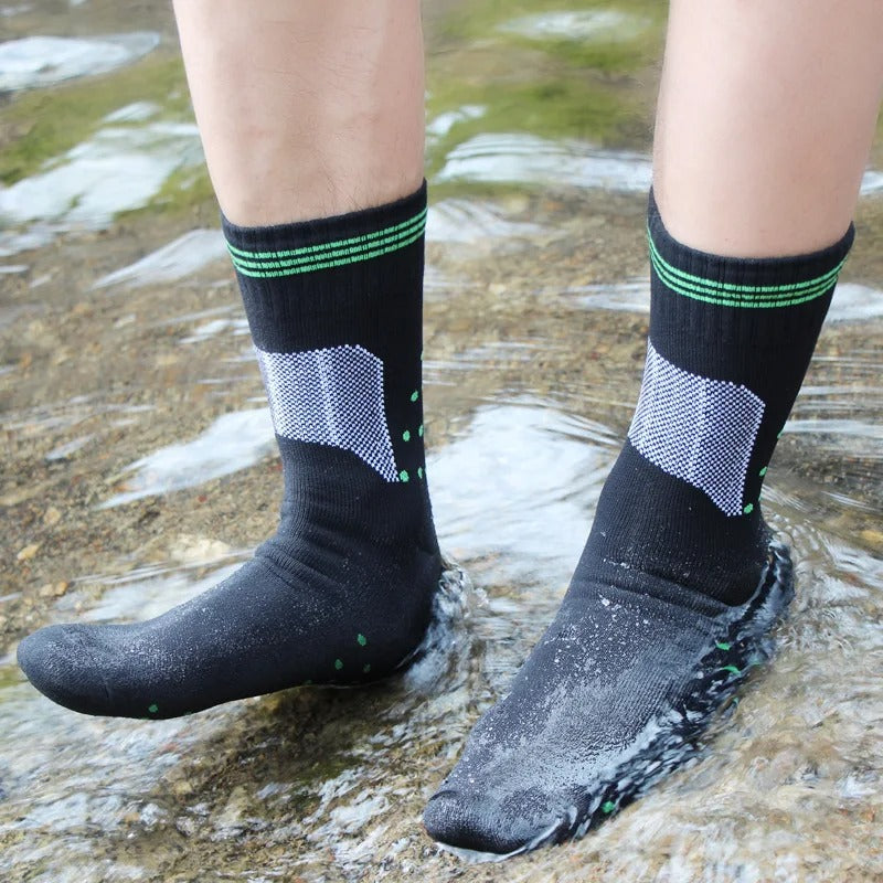 Chaussettes de randonnée imperméables et respirantes