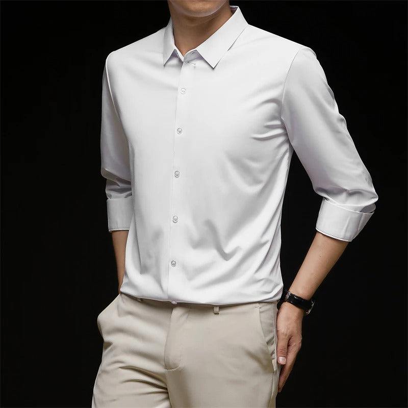Chemise business sans plis pour homme