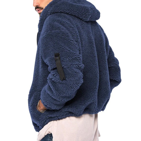 Veste polaire double face pour hommes