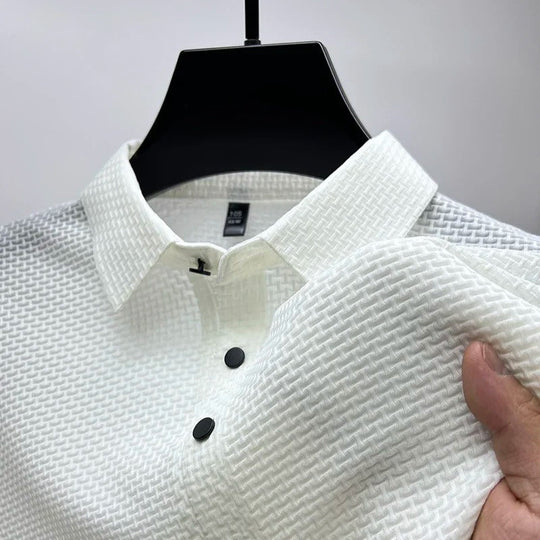 Polo creux à enfiler pour homme