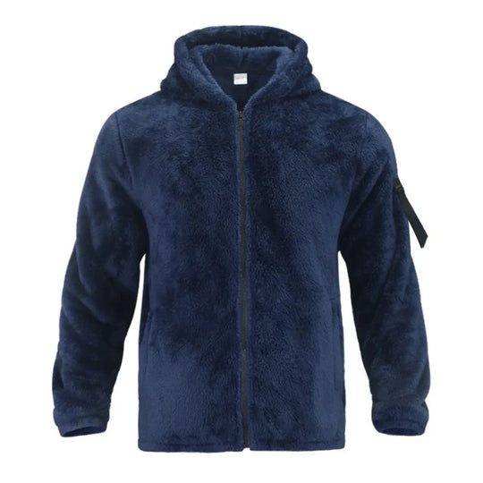 Veste polaire double face pour hommes