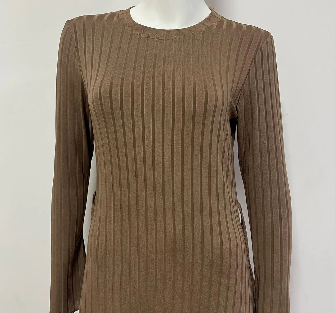 Robe classique en maille ample pour femme
