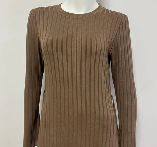 Robe classique en maille ample pour femme