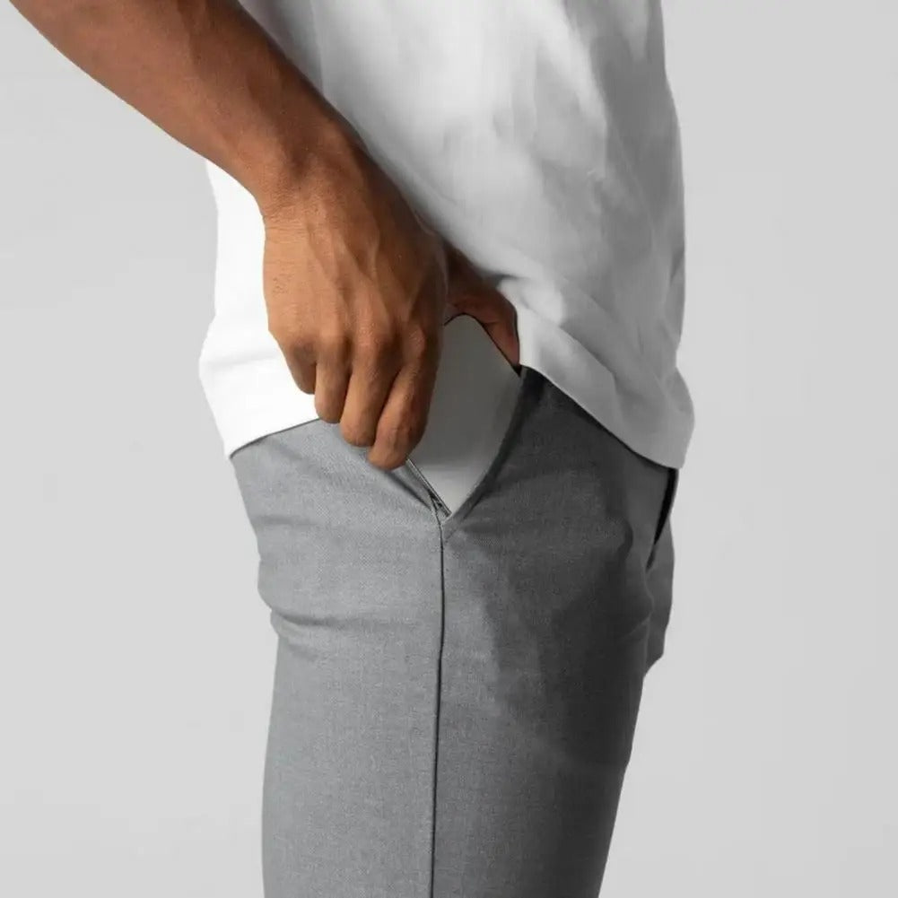 Pantalon de costume slim fit pour homme