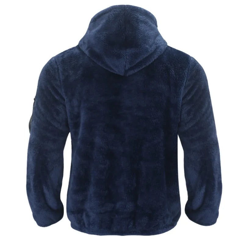 Veste polaire double face pour hommes