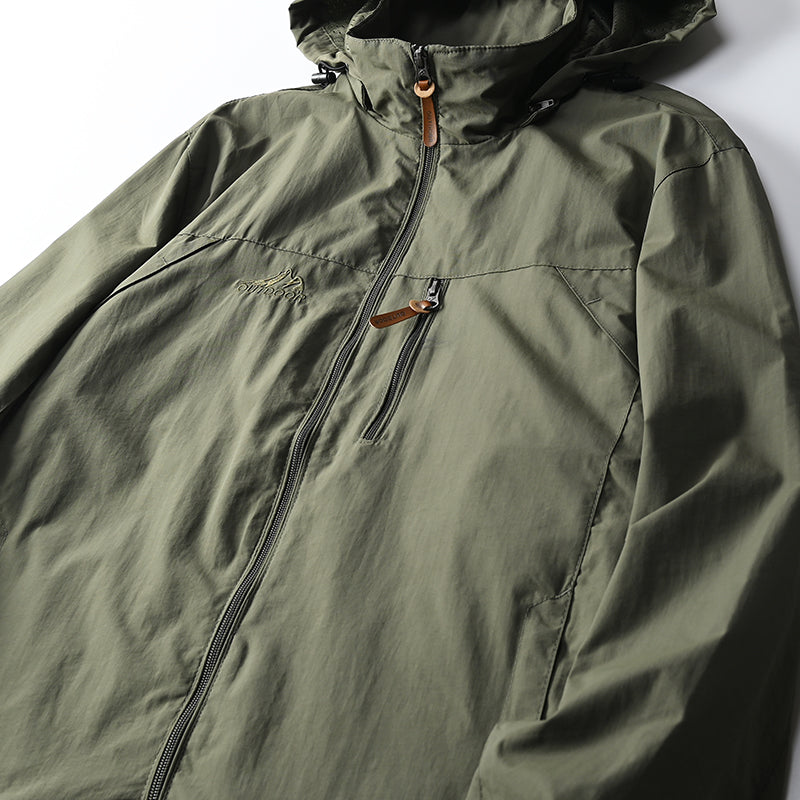 Veste tactique coupe-vent pour hommes