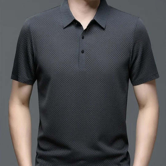 Polo creux à enfiler pour homme