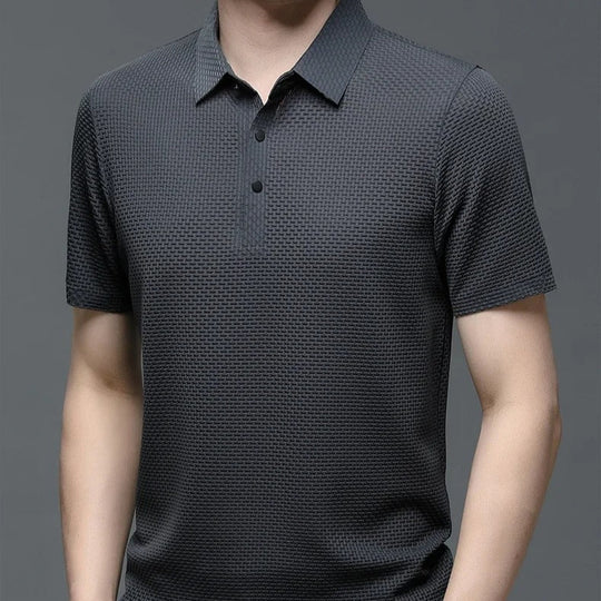 Polo creux à enfiler pour homme