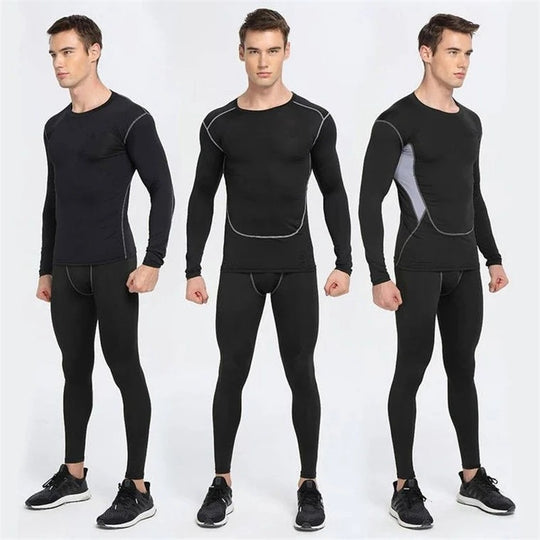 Sous-vêtements de compression élastiques pour hommes