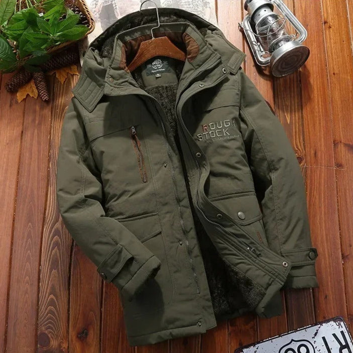 Veste multi-poches grande taille pour hommes