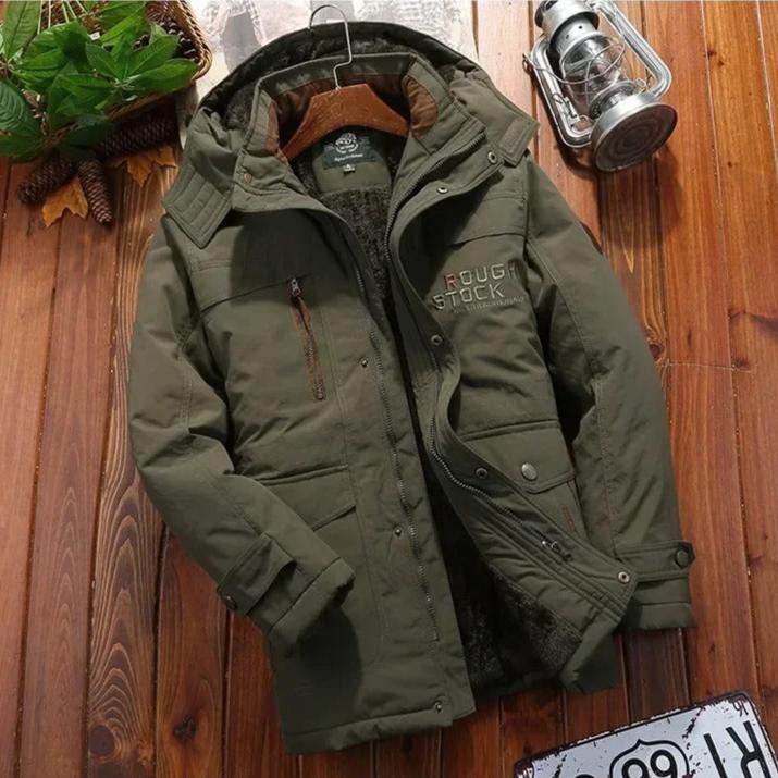 Veste d'hiver multi-poches pour hommes