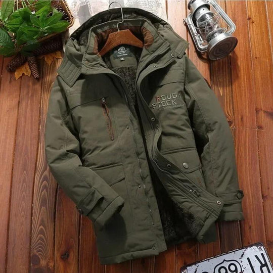 Veste d'hiver multi-poches pour hommes