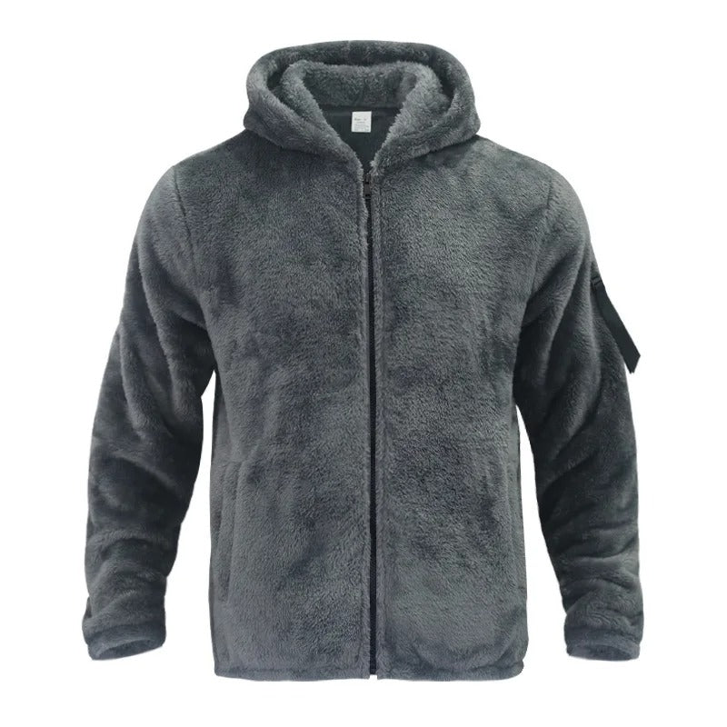 Veste polaire double face pour hommes