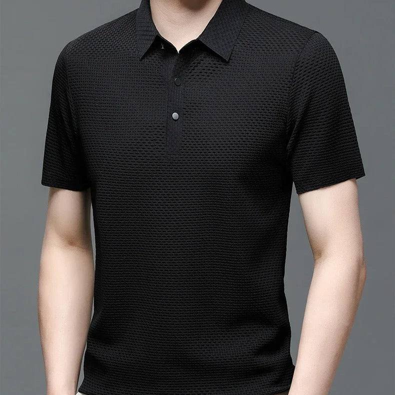 Polo creux à enfiler pour homme