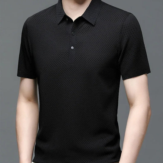Polo creux à enfiler pour homme