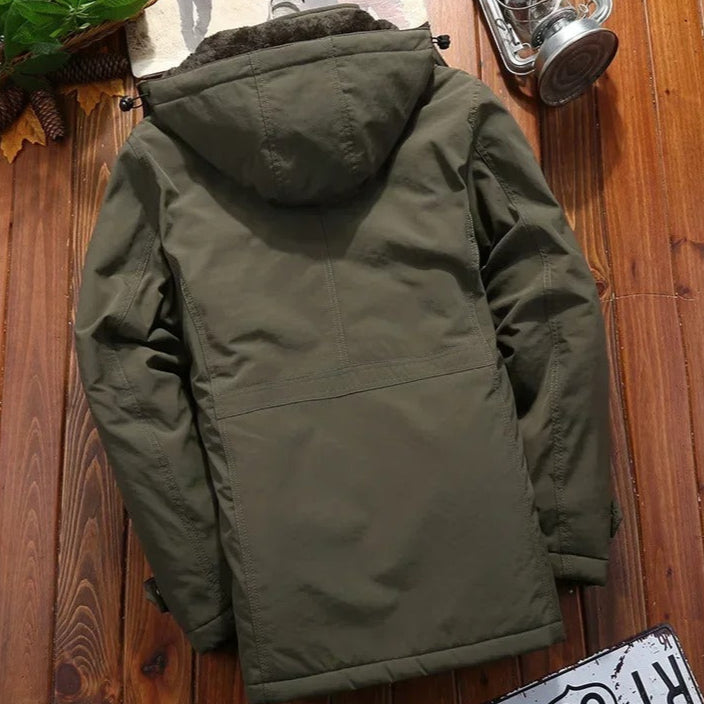 Veste multi-poches grande taille pour hommes
