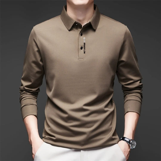 Chemise décontractée à manches longues pour homme