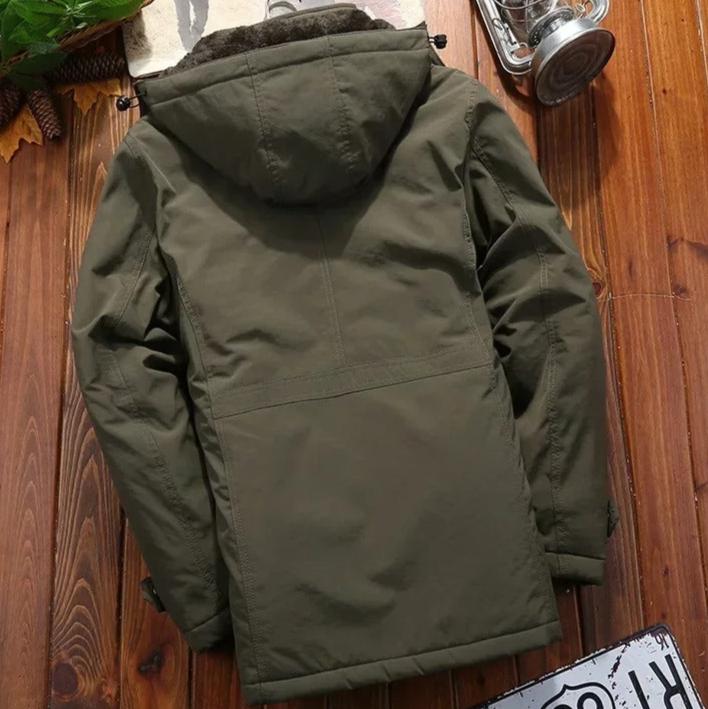 Veste d'hiver multi-poches pour hommes
